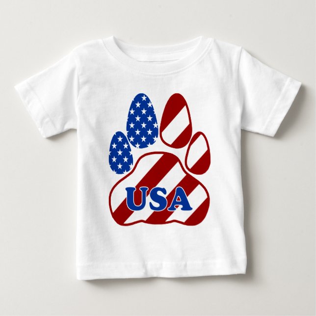 TASS FLAGGA USA.png T-shirt (Framsida)