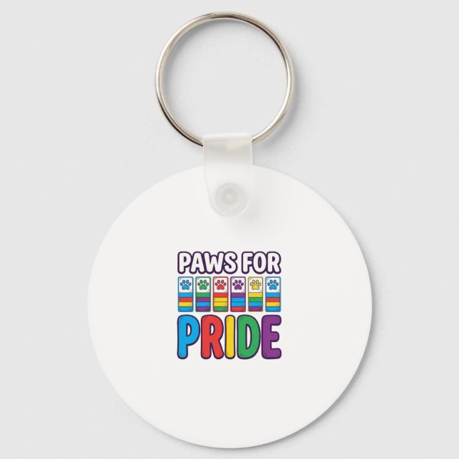 Tass för Pride regnbåge Tass Tryck Katt Älskare Tr Nyckelring (Framsida)