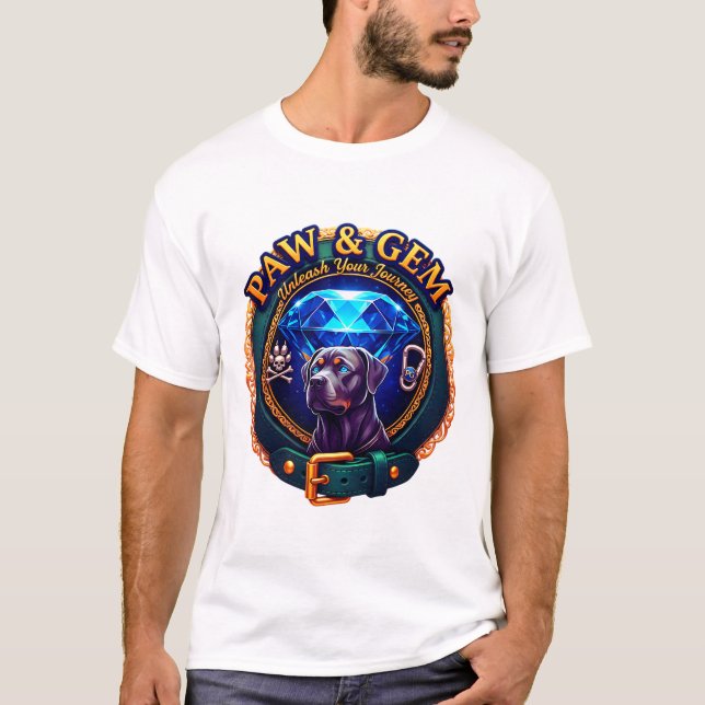 Tass & Gem Luxury Äventyr Djurälskare T-Shirt (Framsida)