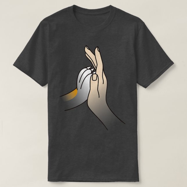 Tass High Fem Corgi Hund T Shirt (Design framsida)