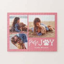 Tass Joy EDITABLE FÄRG Personlig Puzzle Pussel