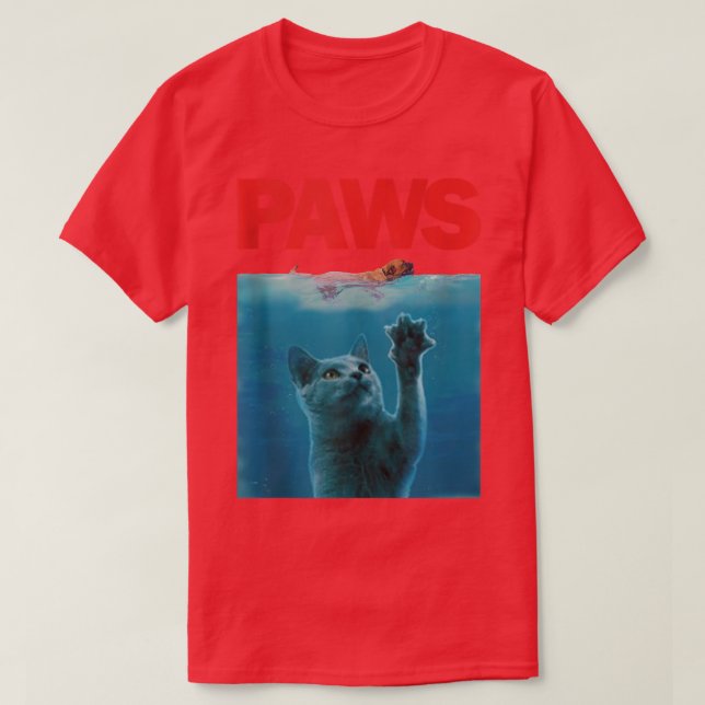 Tass Kitten Meow Parody Funny Cat Lover  T Shirt (Design framsida)