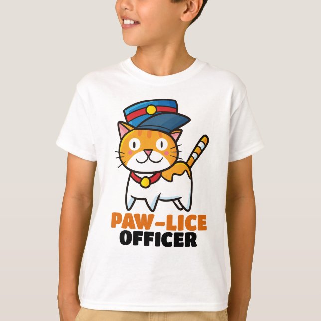 Tass-lice Officer T Shirt (Framsida)