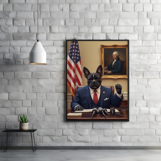 Tass-litik: Bulldog in Charge Poster (Skapare uppladdad)