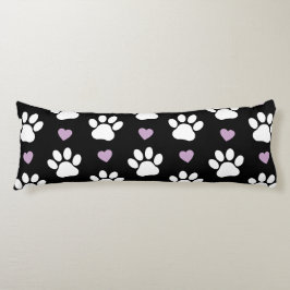 Tass Mönster, Hund, Tassar, White Tassar, Lilac He Kroppskudde