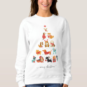 Tass-några Julgran-A-Svan-Wagging-Helgdag T Shirt