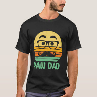 Tass-Pappa-djur, övertidspapper Pets Far livsstil  T Shirt