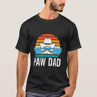 Tass-Pappa-djur, övertidspapper Pets Far livsstil  T Shirt
