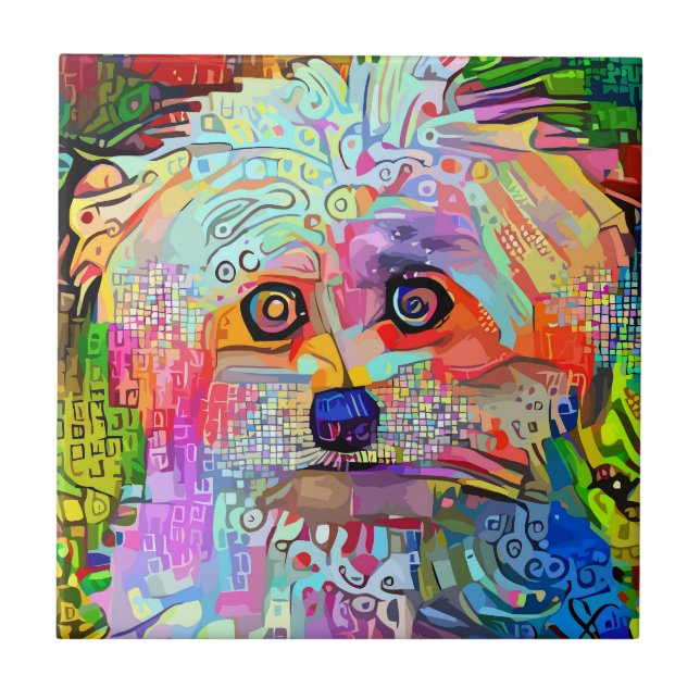 Tass-sitive Vibes Kakelplatta (Framsidan)