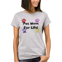 Tass-sitive Vibes Pet mamma grått T-Shirt