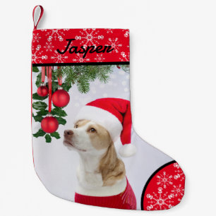 Tass Snowflake Pet-julklapp Liten Julstrumpa