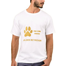 Tass-some Friends Golden Retriever T-Shirt