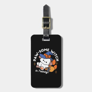 Tass-some Witch in Training - Cute Halloween Hund Bagagebricka