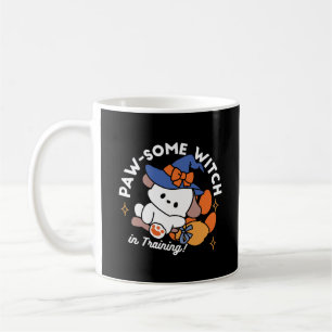 Tass-some Witch in Training - Cute Halloween Hund Kaffemugg