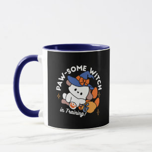 Tass-some Witch in Training - Cute Halloween Hund Mugg