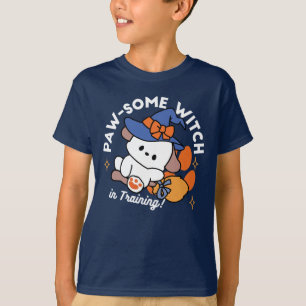 Tass-some Witch in Training - Cute Halloween Hund T Shirt