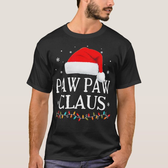 Tass Tass Claus-julfamiljen Matching Pajama San T Shirt (Framsida)