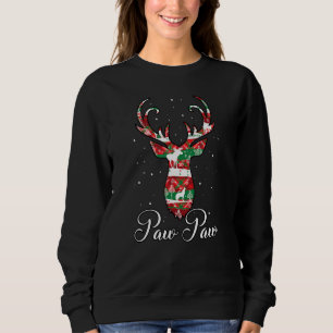 Tass Tass Reindeer Matching Familj Pajama Julafton T Shirt
