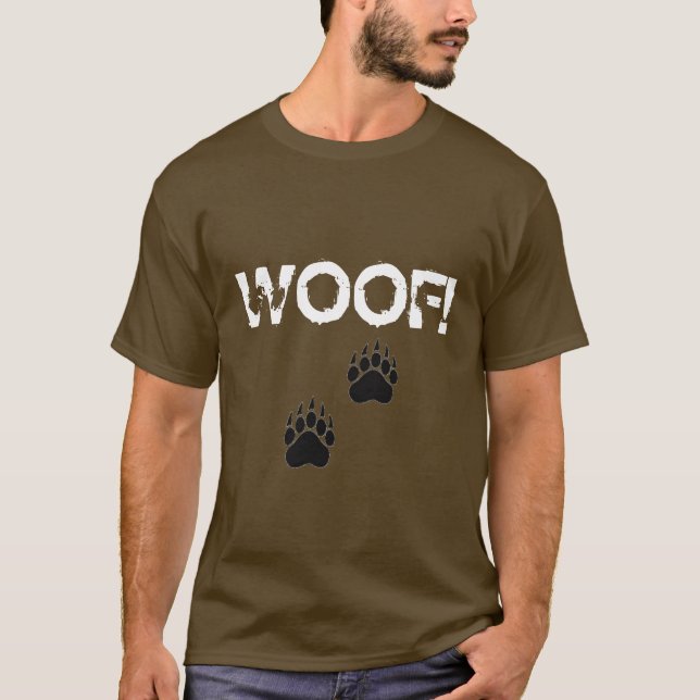 tass tass, WOOF! Tröja (Framsida)