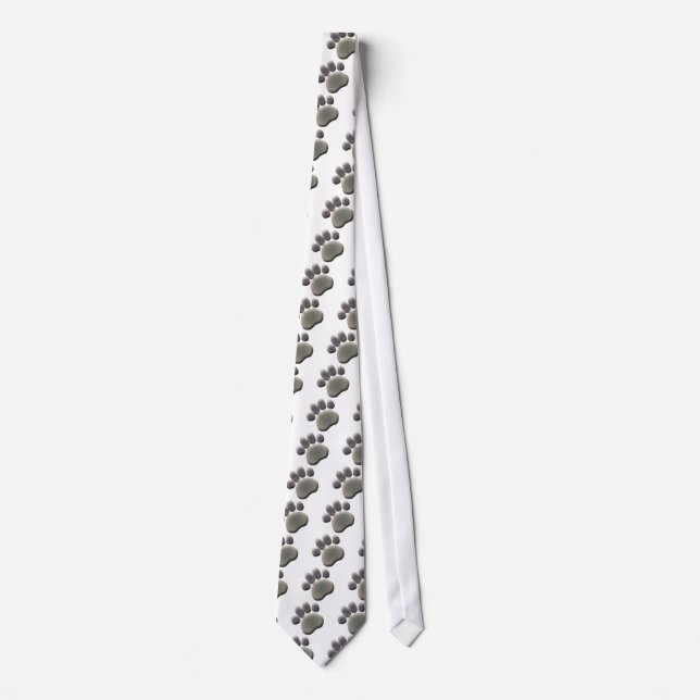Tass Tracks Veterinarian Business Neck Tie Slips (Framsida)