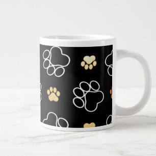 Tass-tryckt kaffe mugg jumbo mugg