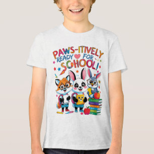 Tassar-aktivt Redo till skolan! T Shirt