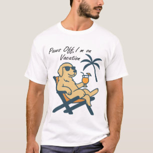 Tassar av Jag är på Vacation Hund T Shirt