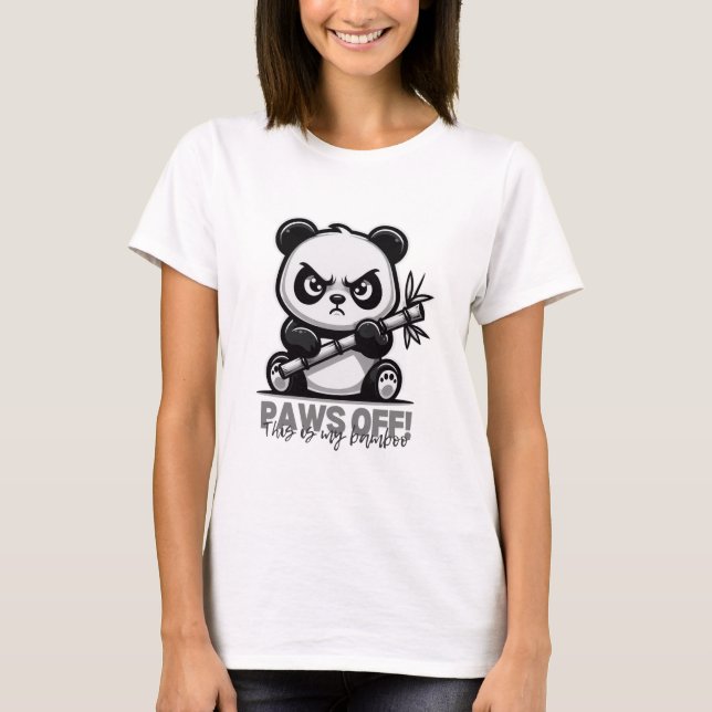 Tassar av Panda T Shirt (Framsida)