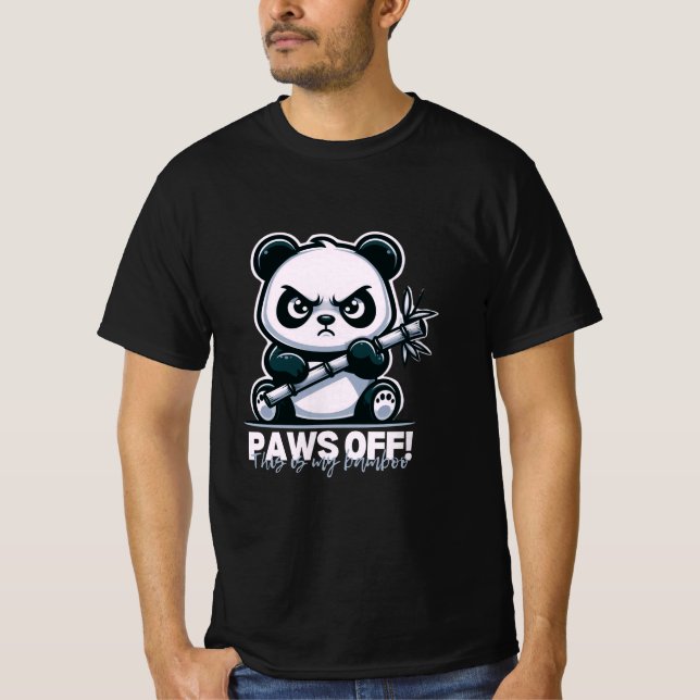 Tassar av Panda T Shirt (Framsida)