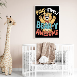 Tassar-Bear-y Fantastisk Poster