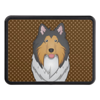 Tassar för Colliehundtecknad Dragkroksskydd