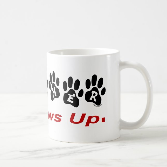 Tassar för Groomer 4 rånar upp Kaffemugg (Höger)