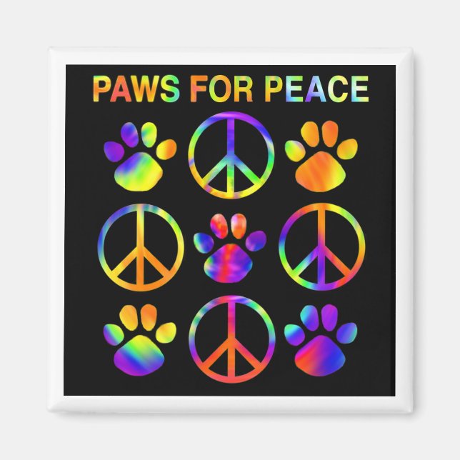 Tassar for Peace Magnet (Framsidan)