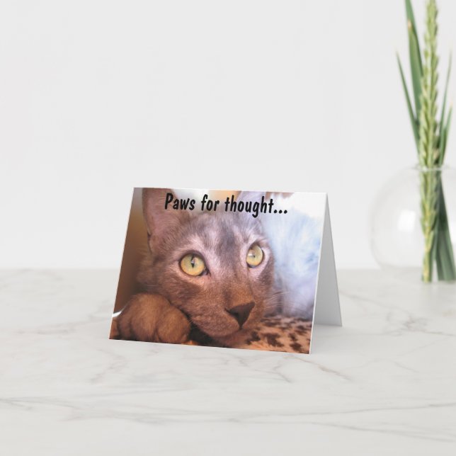 Tassar för tankeögon kort (Framsida)