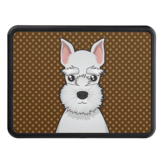 Tassar för tecknad för miniatyrSchnauzerhund Dragkroksskydd