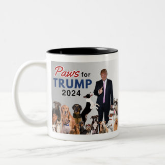 "Tassar for Trump" 2024 års trend för två-tonkaffe Två-Tonad Mugg