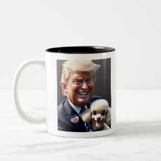 Tassar för Trump MAGA & Hund Coffee Mugg "Trump 20