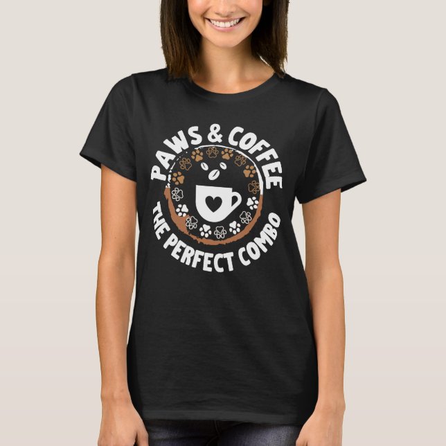 Tassar & kaffe_ perfekt kombinationstecken b t shirt (Framsida)