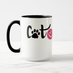 Tassar & Kärlek - Purrafect Cat Mugg