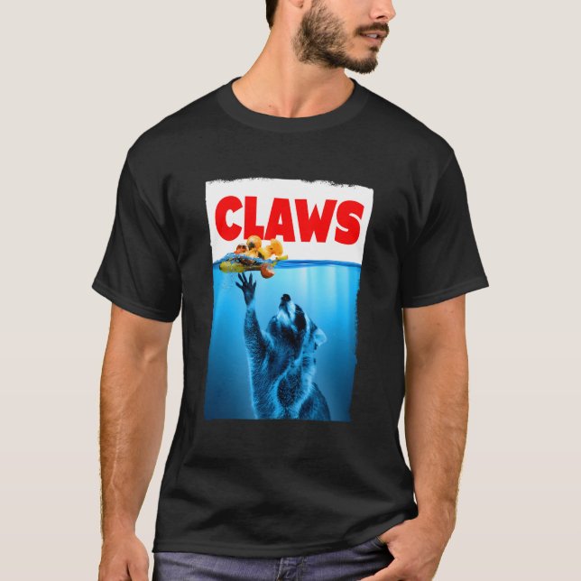 Tassar Klo Sopor-panda för rasism T Shirt (Framsida)
