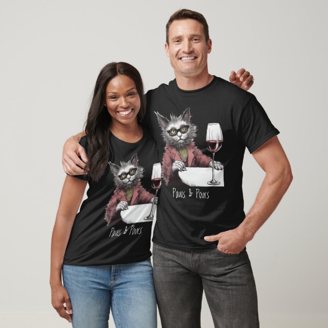Tassar och Tassar - Vin T-Shirt (Unisex)