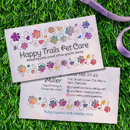 Tassar och värme - hand plockade konst och vattenf visitkort