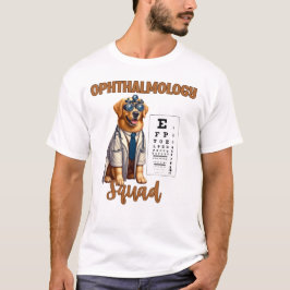 Tassar och vision Djurftalmologi Squad T Shirt