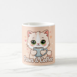 Tassar, örter och Hett kaffe: Kawaii Kattunge Kaffemugg