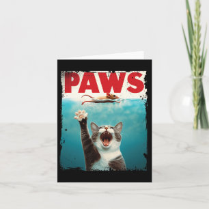 Tassar parody Cat Mouse Humous Cat Chasing Mouse K Kort
