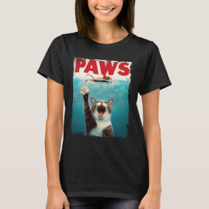 Tassar parody Cat Mouse Humous Cat Chasing Mouse K T Shirt