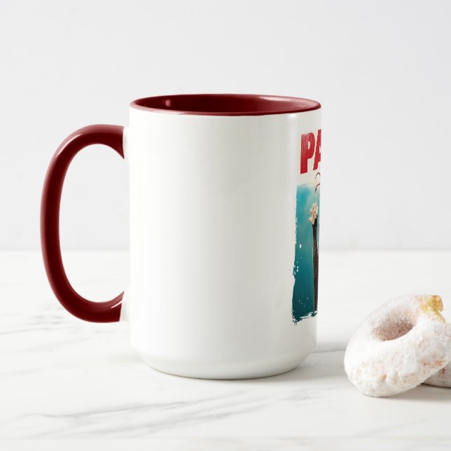 TASSAR parody Cat Mouse Humous Cat Chasing Mouse Mugg (Med munk)