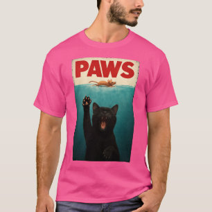 TASSAR parody Cat Mouse Humous Cat Chasing Mouse T Shirt