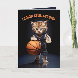 Tassar & Ringar - Kitten Basketball Tack Kort