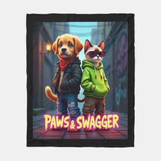Tassar & Swagger™ Snyggt Pet Apparat för babyblank Fleecefilt